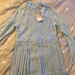 Baby Blue Lace, Stunning Dress by Peyton’s Bre